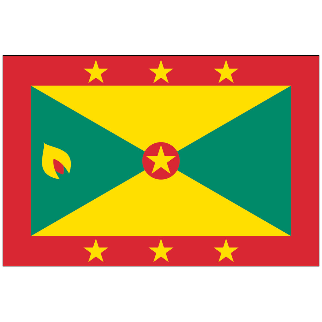 Grenada-Flag-National-Flags-International-Flags-Country Flags-Flagsource Southeast-Woodstock-GA