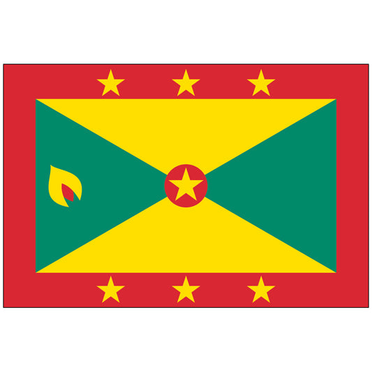 Grenada-Flag-National-Flags-International-Flags-Country Flags-Flagsource Southeast-Woodstock-GA