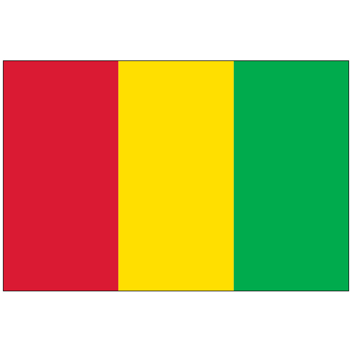 Guinea-Flag-National-Flags-International-Flags-Country Flags-Flagsource Southeast-Woodstock-GA