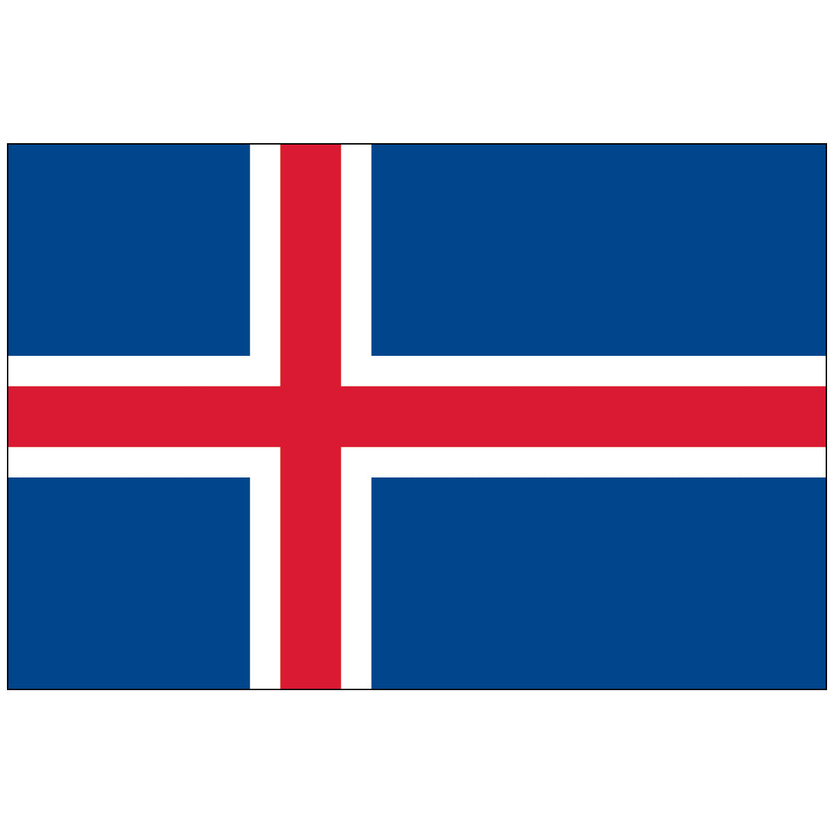 Iceland-Flag-National-Flags-International-Flags-Country Flags-Flagsource Southeast-Woodstock-GA