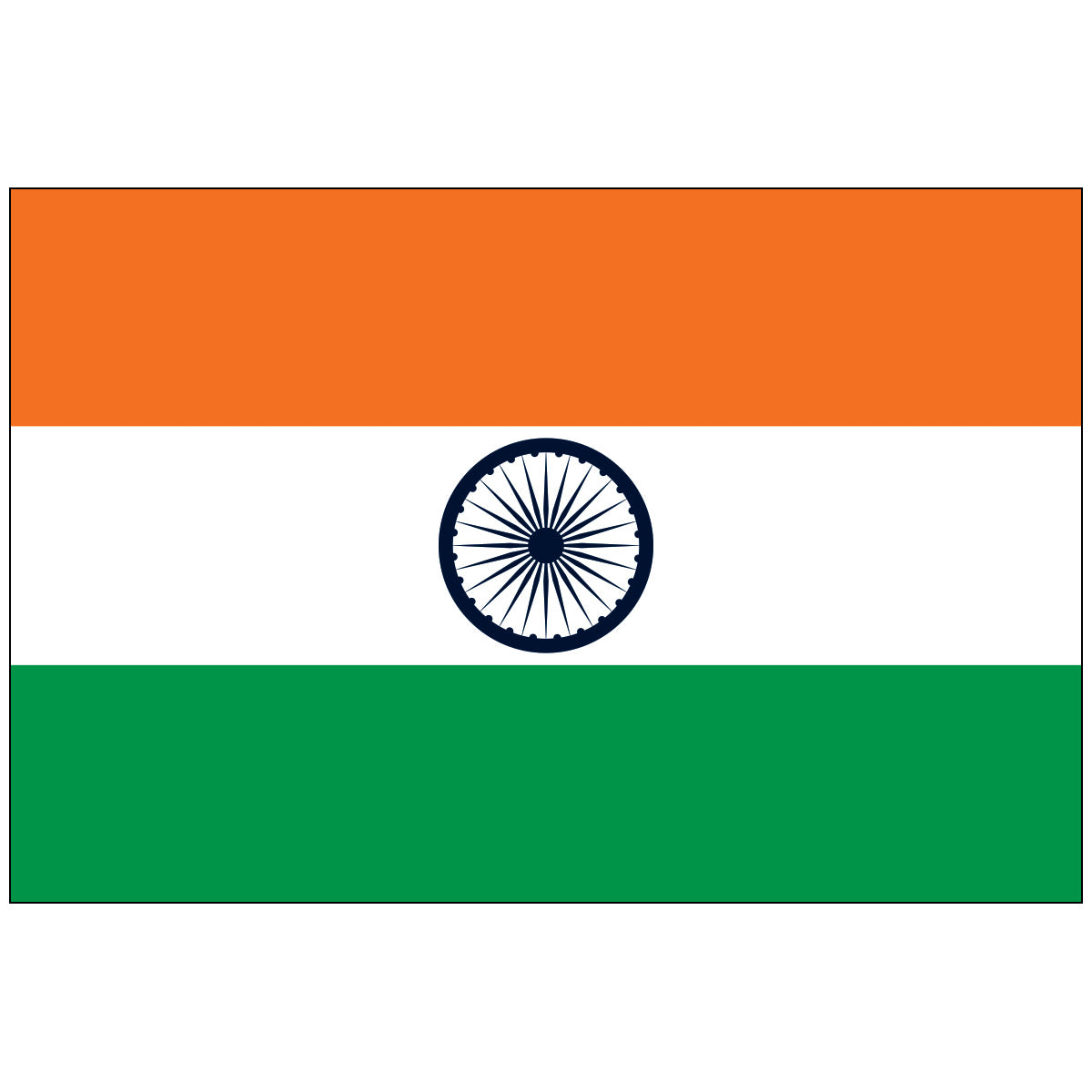 India-Flag-National-Flags-International-Flags-Country Flags-Flagsource Southeast-Woodstock-GA