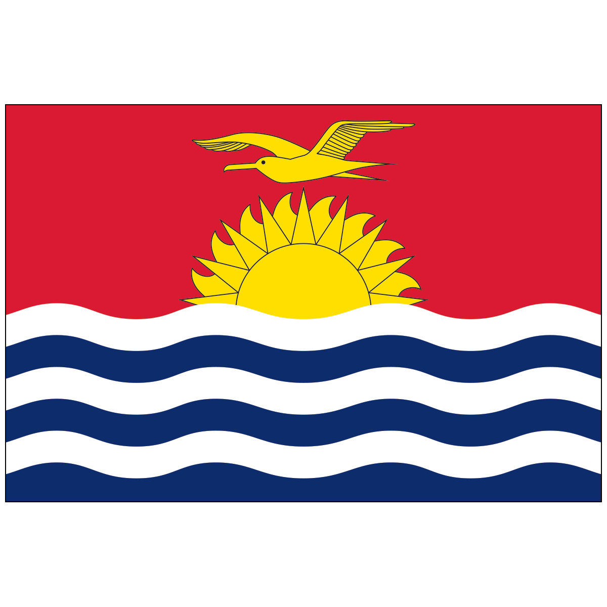 Kiribati-Flag-National-Flags-International-Flags-Country Flags-Flagsource Southeast-Woodstock-GA