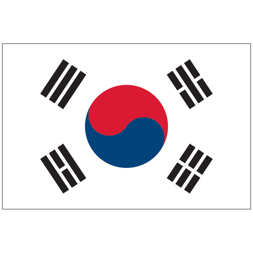 South-Korea-Flag-National-Flags-International-Flags-Country Flags-Flagsource Southeast-Woodstock-GA