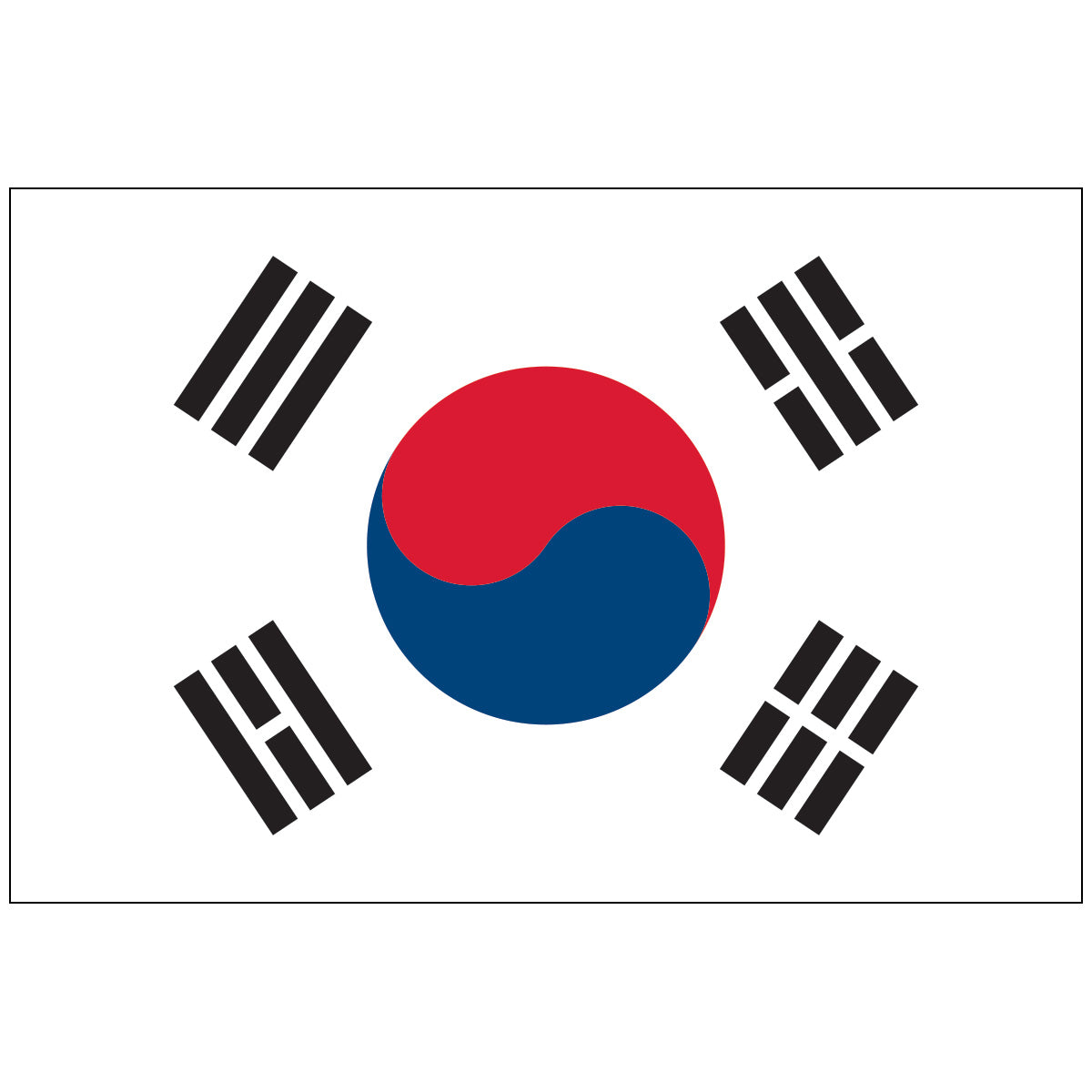 South-Korea-Flag-National-Flags-International-Flags-Country Flags-Flagsource Southeast-Woodstock-GA