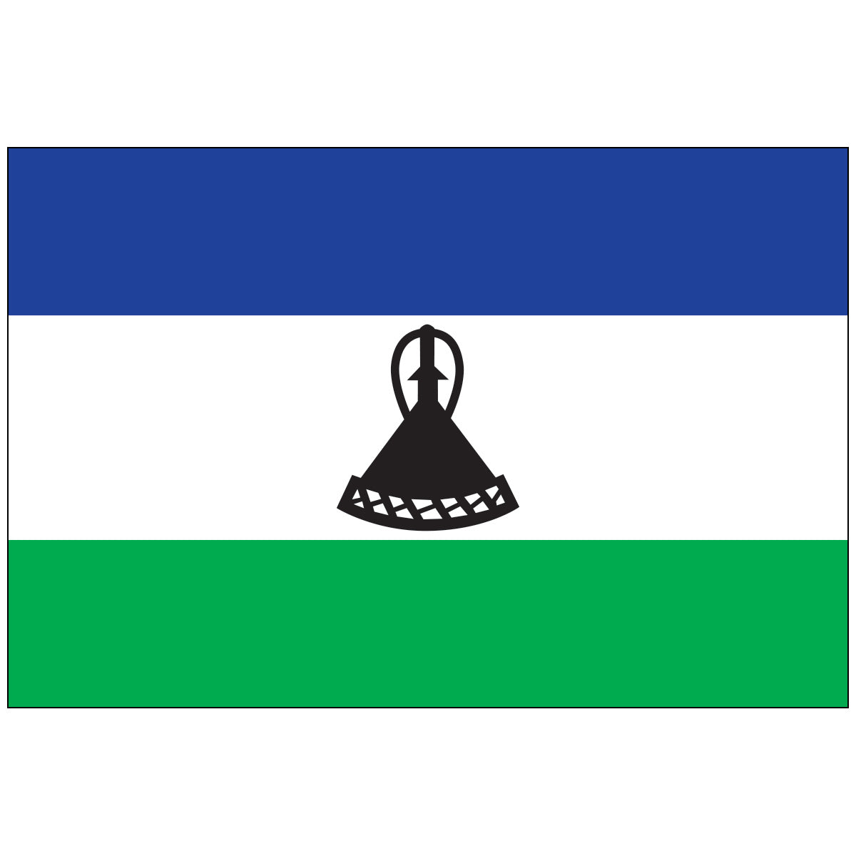 lesotho-Flag-National-Flags-International-Flags-Country Flags-Flagsource Southeast-Woodstock-GA