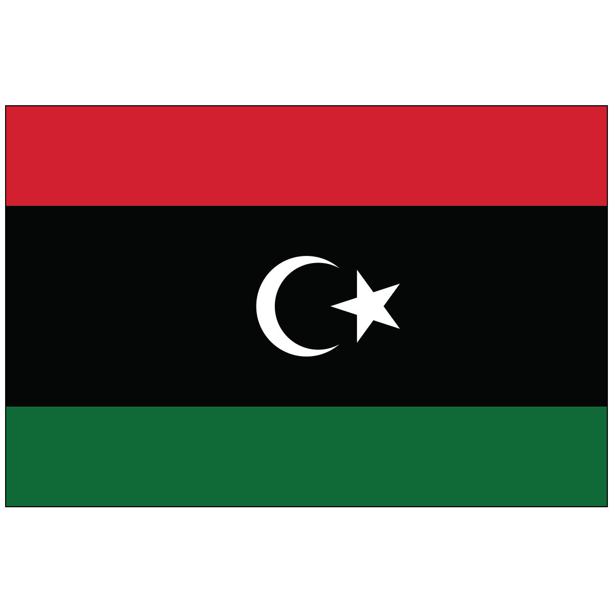 Libya-Flag-National-Flags-International-Flags-Country Flags-Flagsource Southeast-Woodstock-GA