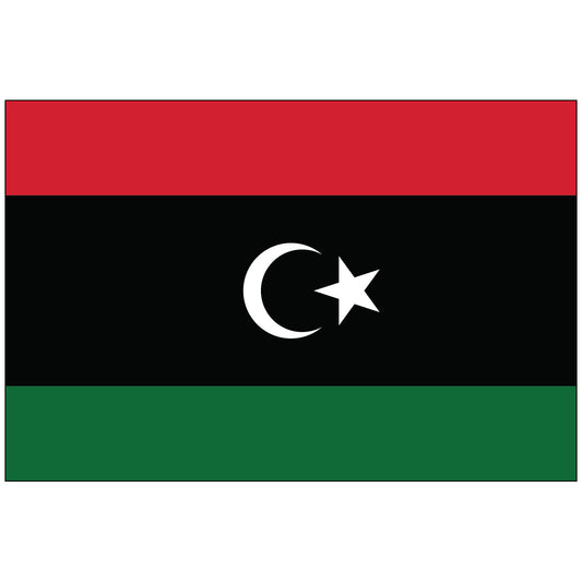 Libya-Flag-National-Flags-International-Flags-Country Flags-Flagsource Southeast-Woodstock-GA