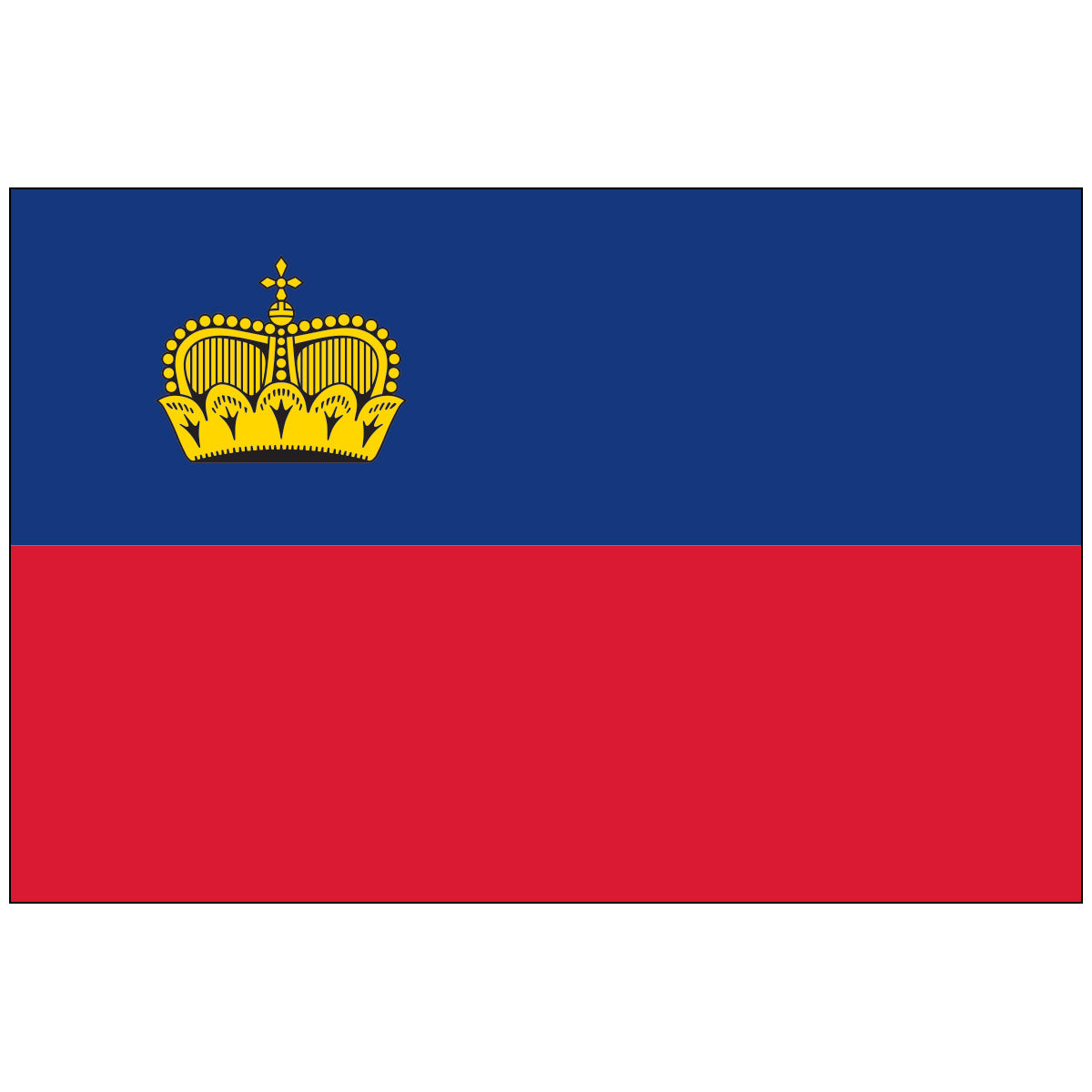 Liechtenstein Flag
