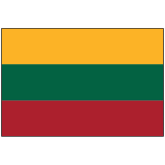 Lithuania-Flag-National-Flags-International-Flags-Country Flags-Flagsource Southeast-Woodstock-GA