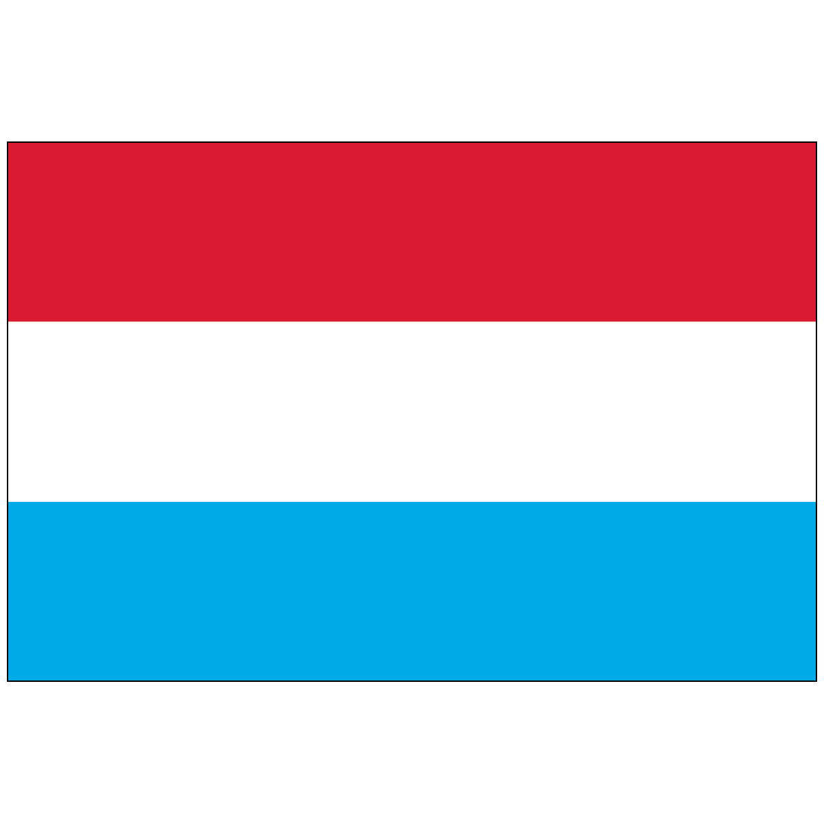 Luxembourg-Flag-National-Flags-International-Flags-Country Flags-Flagsource Southeast-Woodstock-GA