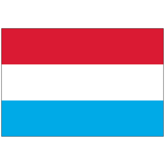 Luxembourg-Flag-National-Flags-International-Flags-Country Flags-Flagsource Southeast-Woodstock-GA