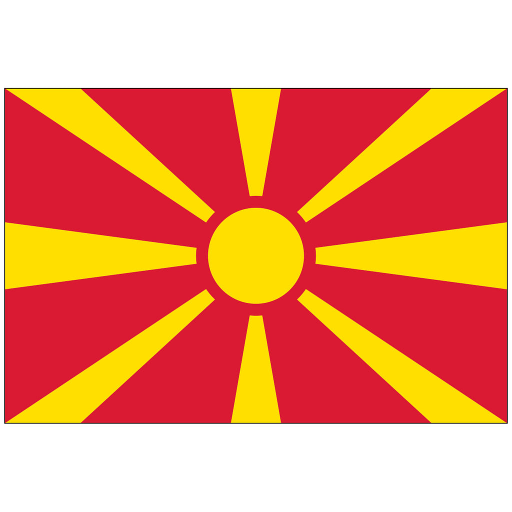 Macedonia-Flag-National-Flags-International-Flags-Country Flags-Flagsource Southeast-Woodstock-GA