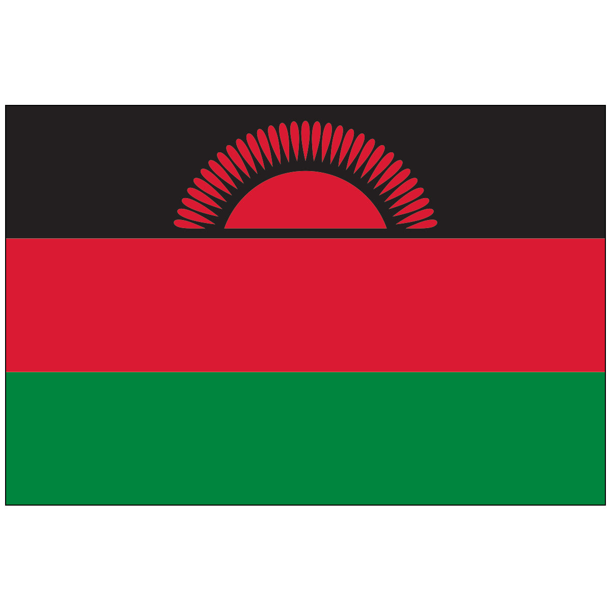 malawi-Flag-National-Flags-International-Flags-Country Flags-Flagsource Southeast-Woodstock-GA