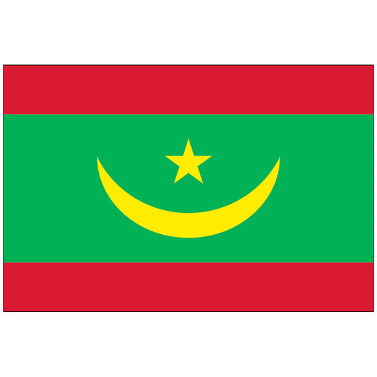 Mauritania-Flag-National-Flags-International-Flags-Country Flags-Flagsource Southeast-Woodstock-GA