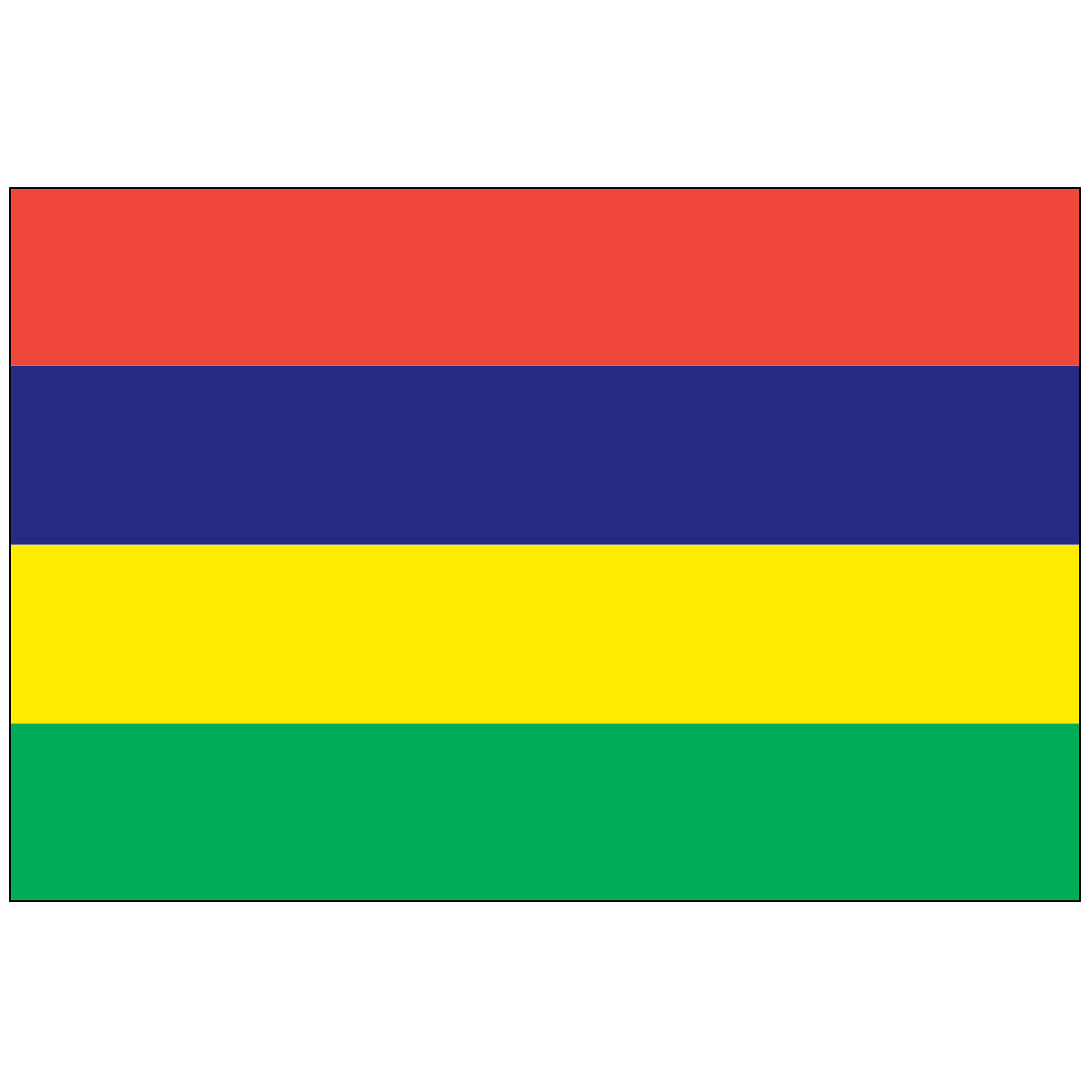 Mauritius-Flag-National-Flags-International-Flags-Country Flags-Flagsource Southeast-Woodstock-GA