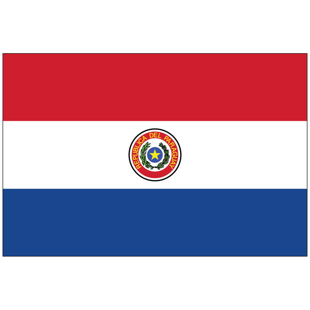 Paraguay-Flag-National-Flags-International-Flags-Country Flags-Flagsource Southeast-Woodstock-GA