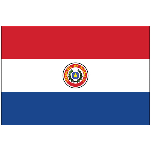 Paraguay-Flag-National-Flags-International-Flags-Country Flags-Flagsource Southeast-Woodstock-GA