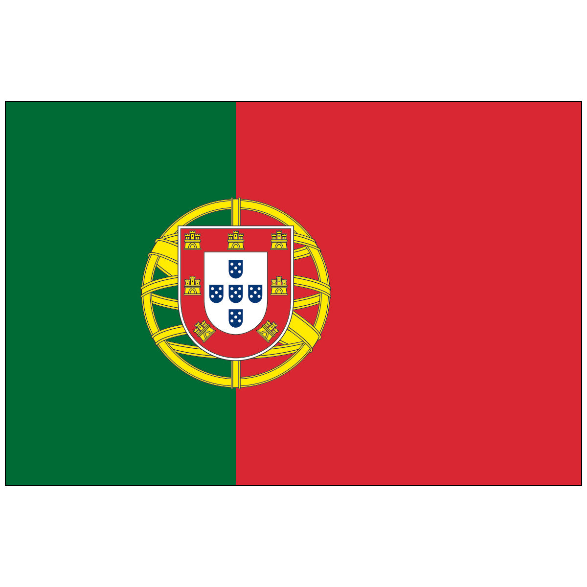 Portugal-Flag-National-Flags-International-Flags-Country Flags-Flagsource Southeast-Woodstock-GA