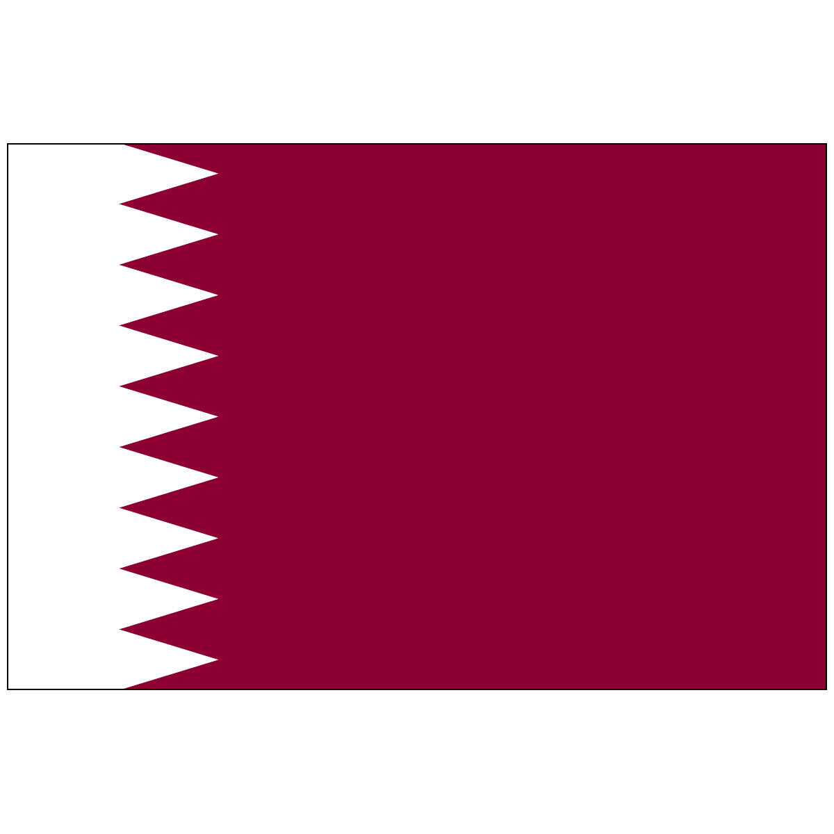 Qatar-Flag-National-Flags-International-Flags-Country Flags-Flagsource Southeast-Woodstock-GA