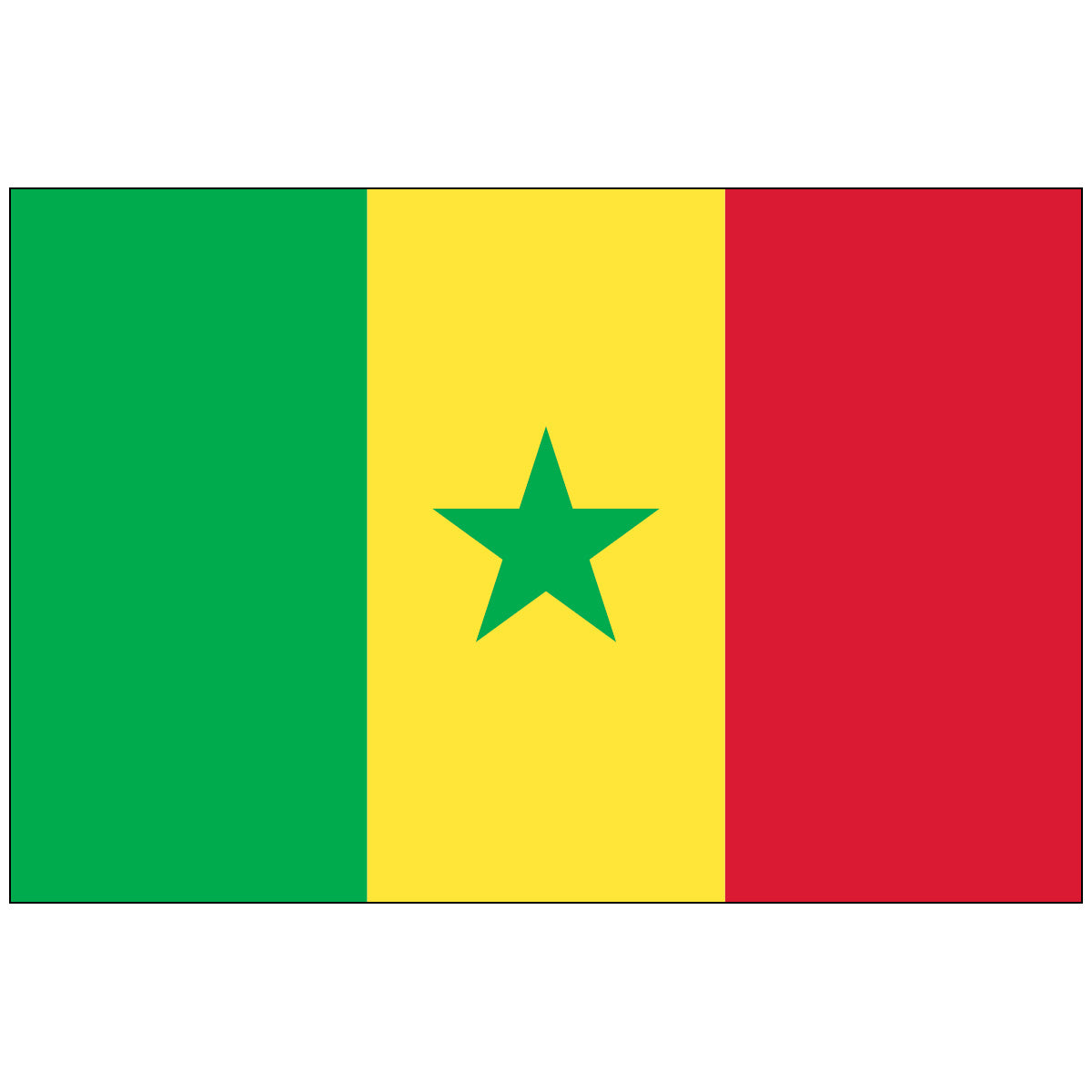 Senegal-Flag-National-Flags-International-Flags-Country Flags-Flagsource Southeast-Woodstock-GA