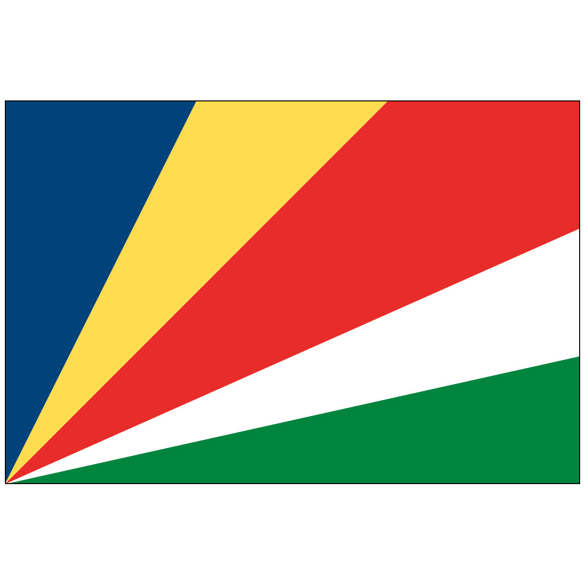 Seychelles-Flag-National-Flags-International-Flags-Country Flags-Flagsource Southeast-Woodstock-GA