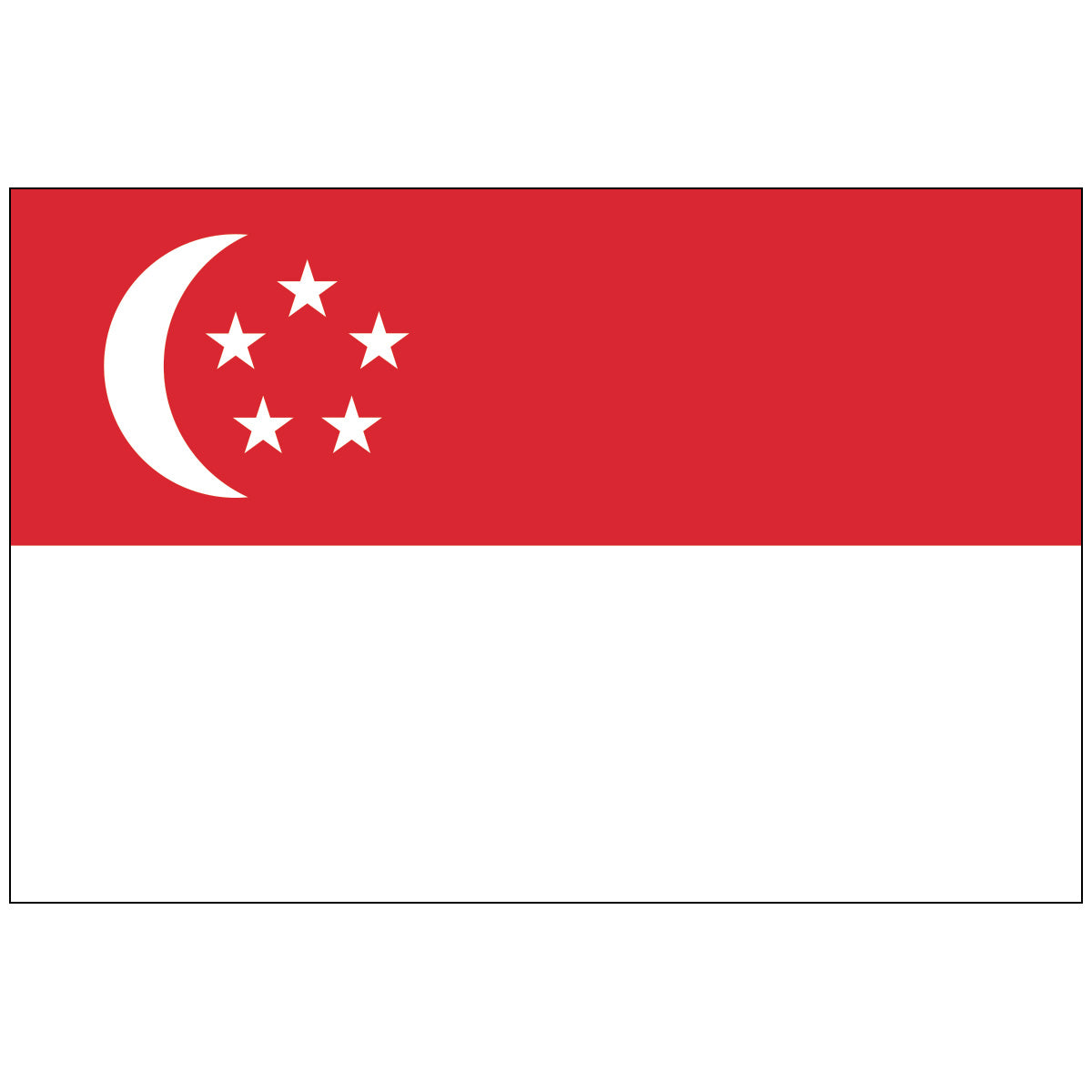 Singapore-Flag-National-Flags-International-Flags-Country Flags-Flagsource Southeast-Woodstock-GA