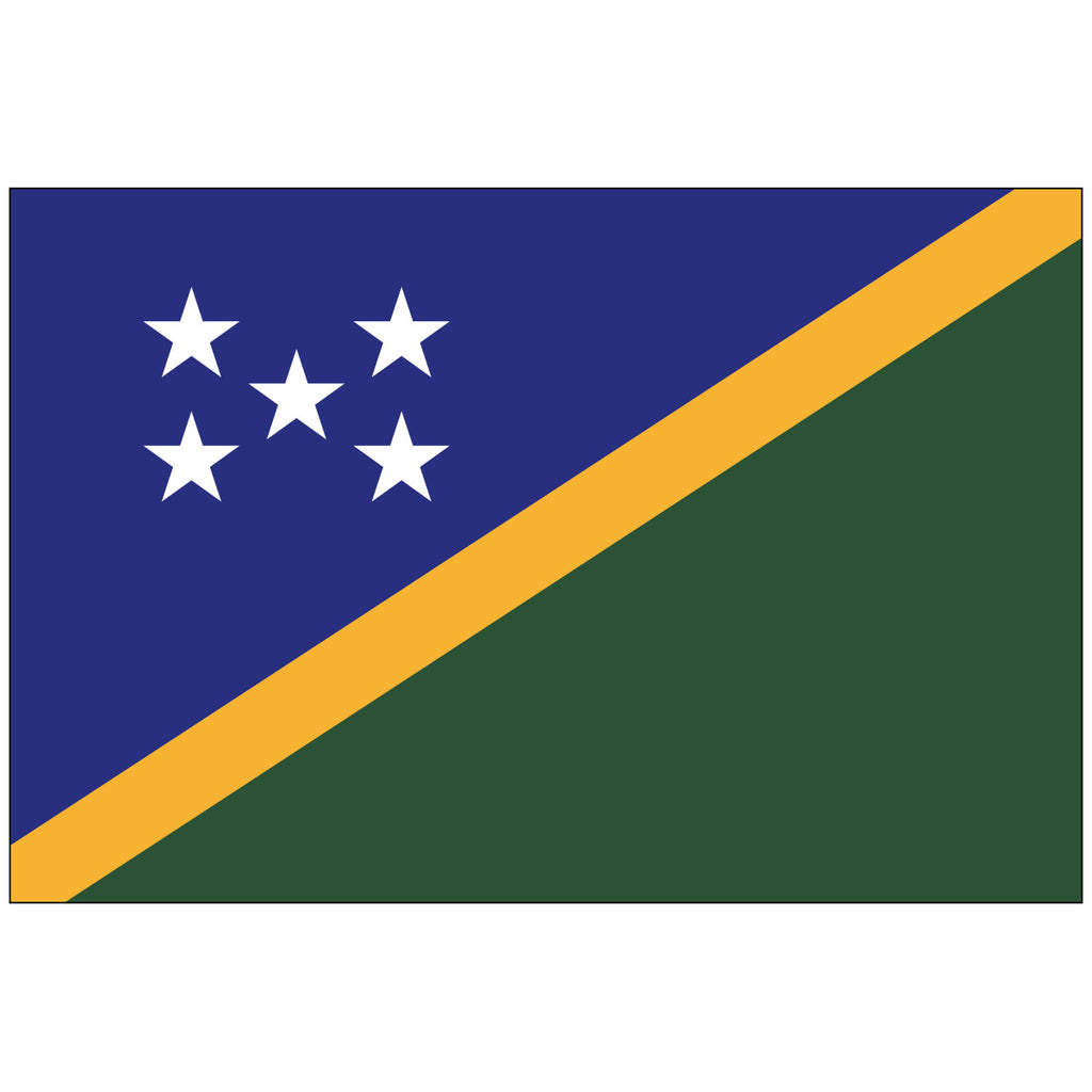 Solomon-Islands-Flag-National-Flags-International-Flags-Country Flags-Flagsource Southeast-Woodstock-GA