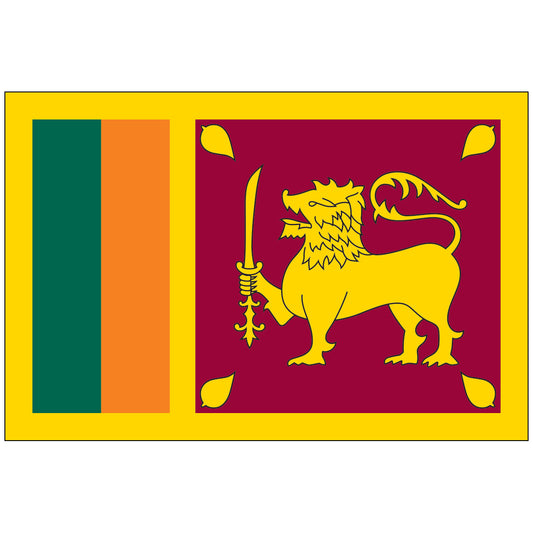 Sri-Lanka-Flag-National-Flags-International-Flags-Country Flags-Flagsource Southeast-Woodstock-GA