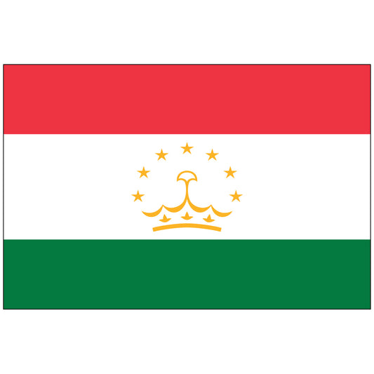 Tajikistan-Flag-National-Flags-International-Flags-Country Flags-Flagsource Southeast-Woodstock-GA