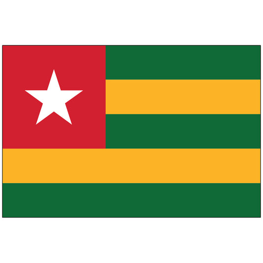 Togo-Flag-National-Flags-International-Flags-Country Flags-Flagsource Southeast-Woodstock-GA