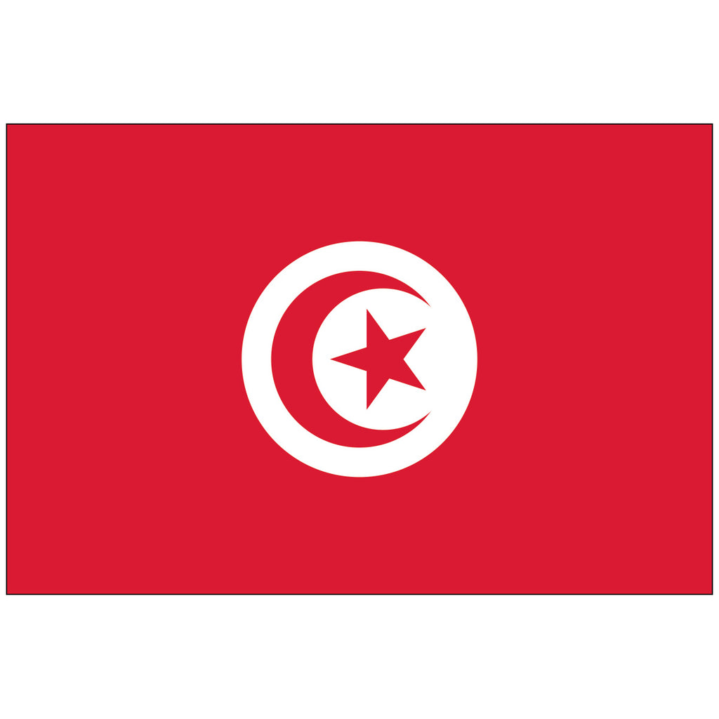 Tunisia-Flag-National-Flags-International-Flags-Country Flags-Flagsource Southeast-Woodstock-GA