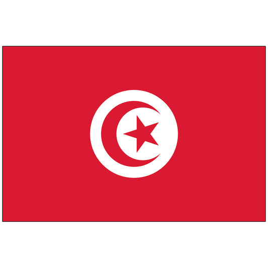 Tunisia-Flag-National-Flags-International-Flags-Country Flags-Flagsource Southeast-Woodstock-GA