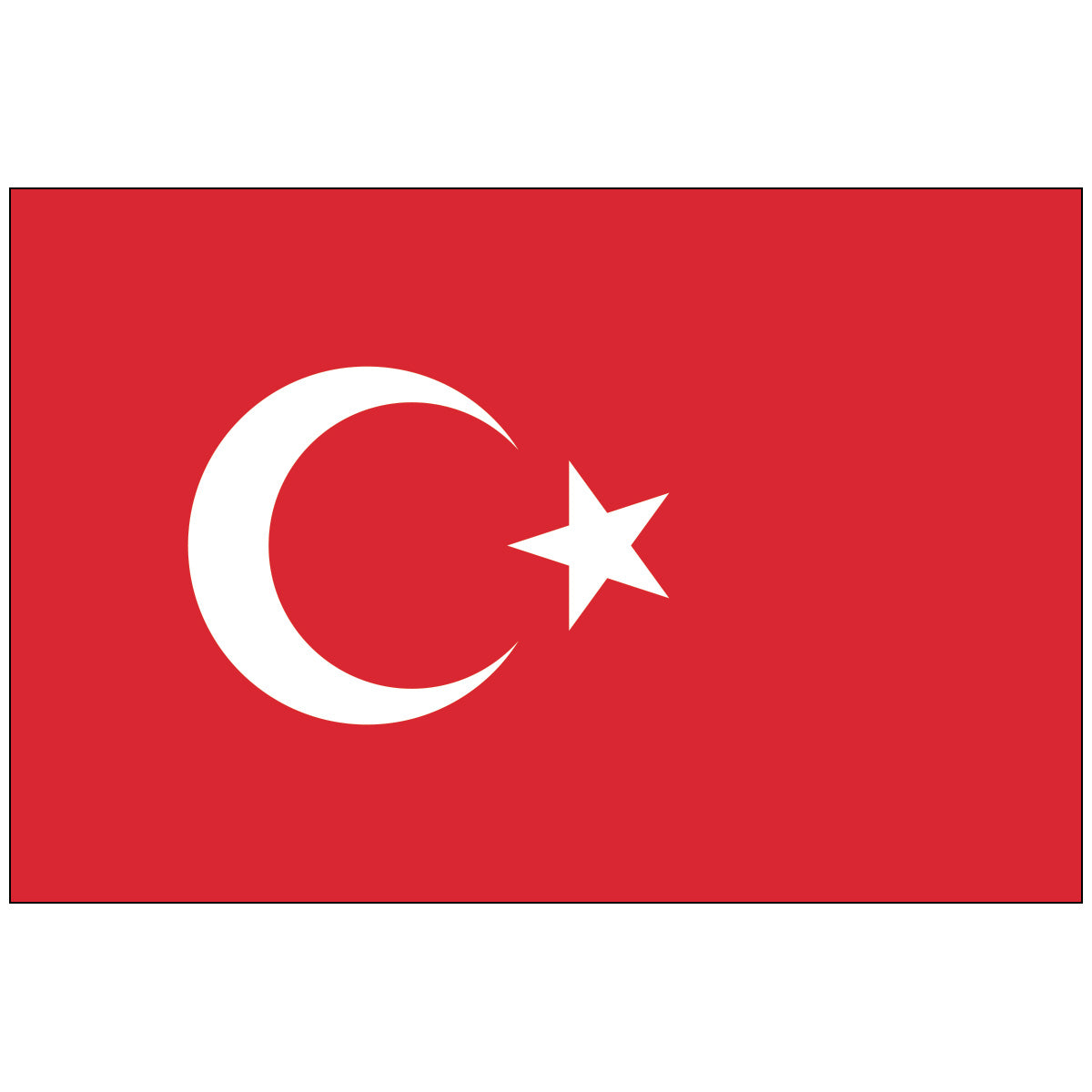 Turkey-Flag-National-Flags-International-Flags-Country Flags-Flagsource Southeast-Woodstock-GA