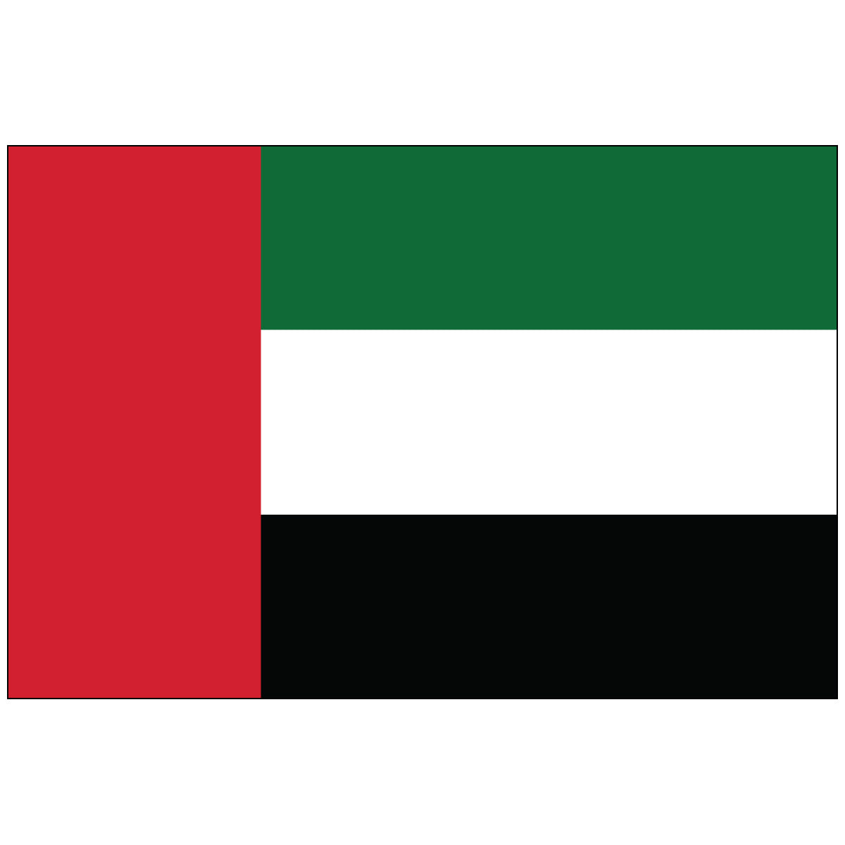 UAE-United-Arab-Emirates-Flag-National-Flags-International-Flags-Country Flags-Flagsource Southeast-Woodstock-GA