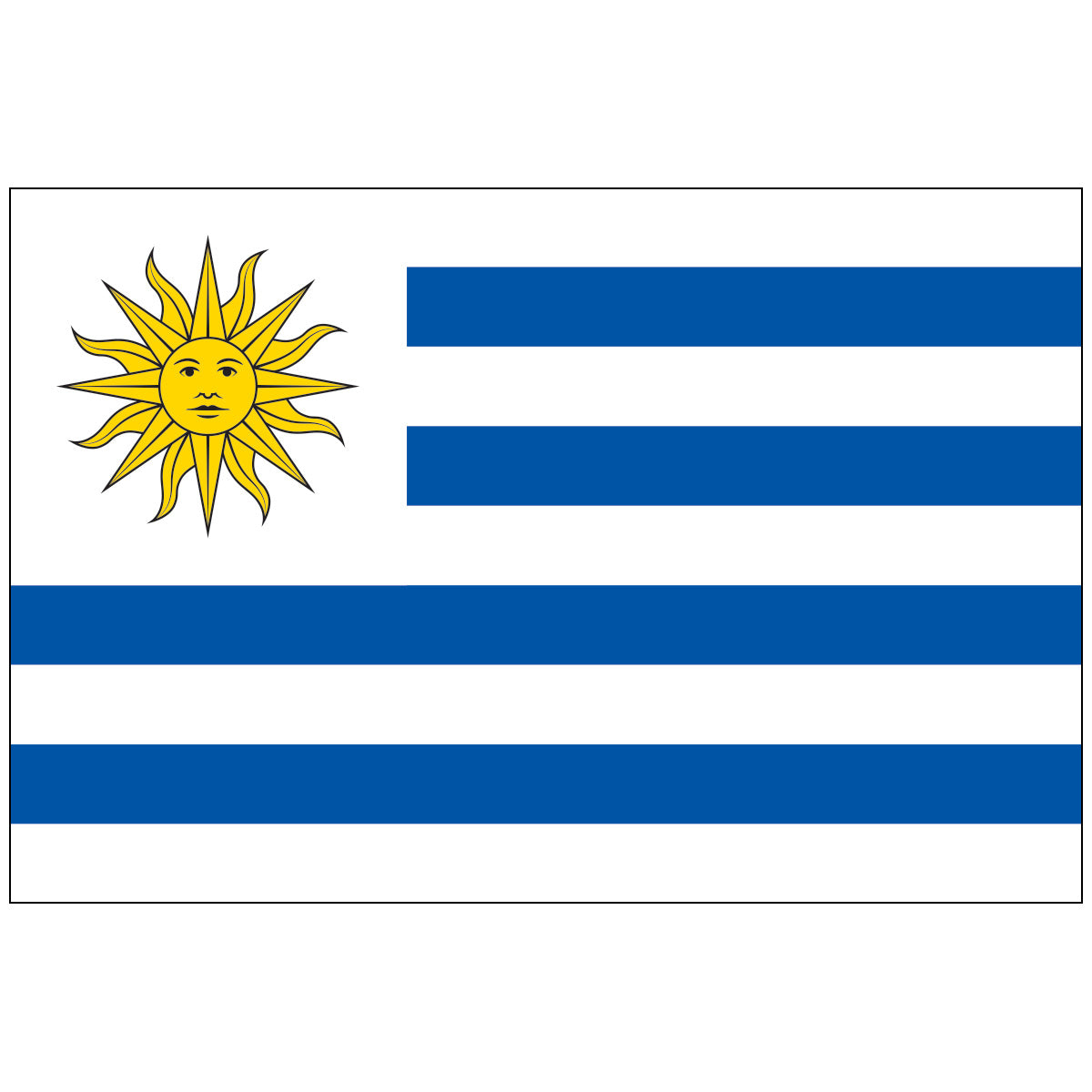 Uruguay-Flag-National-Flags-International-Flags-Country Flags-Flagsource Southeast-Woodstock-GA