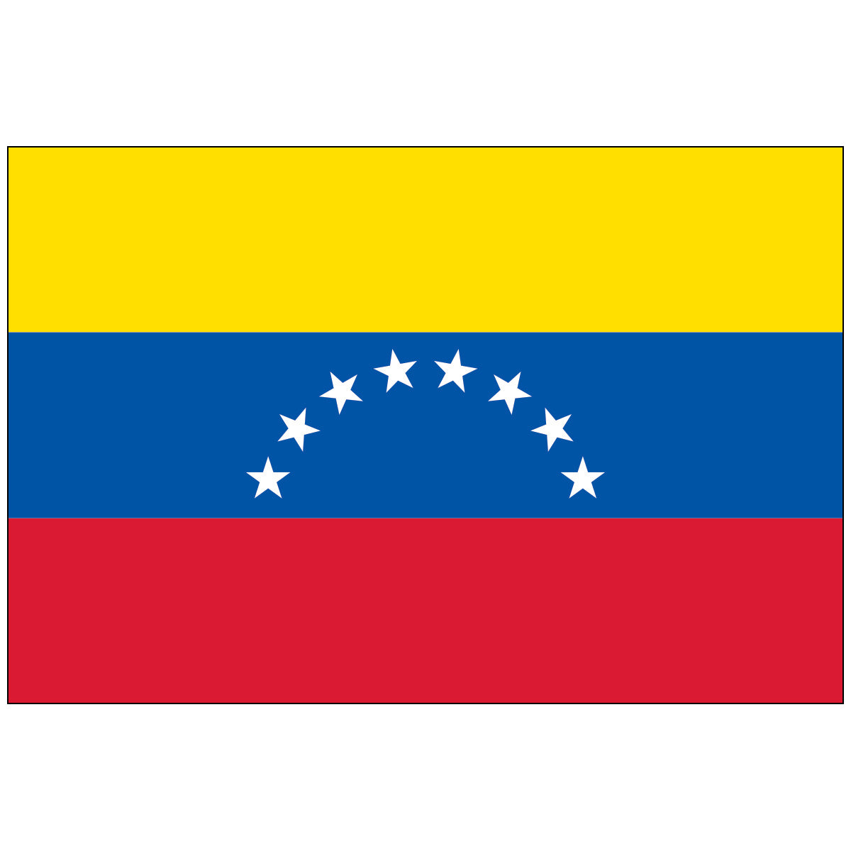 Venezuela Flag 2'x3' to 5'x8' Nylon