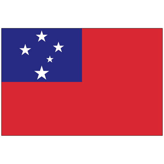 Western-Samoa-Flag-National-Flags-International-Flags-Country Flags-Flagsource Southeast-Woodstock-GA