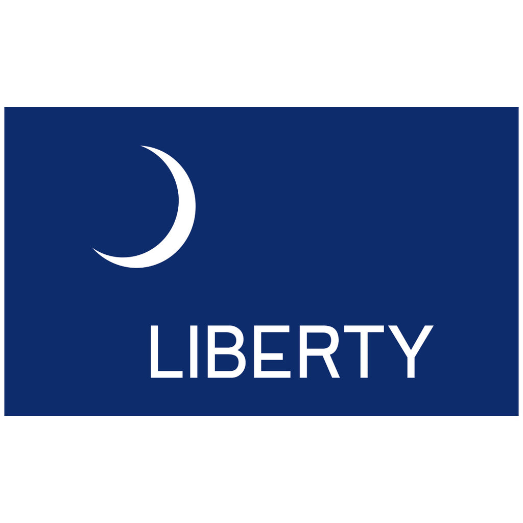Fort-Moultrie-Historical-Flag-3x5-blue-crescent-Flagsource-Southeast-Woodstock-Ga