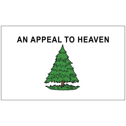 Washington's-Cruisers-Historical-Flag-3x5-White-Pine-Tree-Appeal-to-Heaven-Flagsource-Southeast-Woodstock-Ga