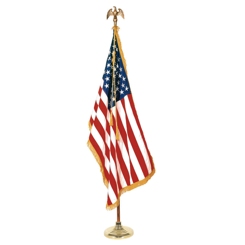 us-nylon-american-flag-fringe-gold-3x5-indoor-outdoor-Flagsource-Southeast