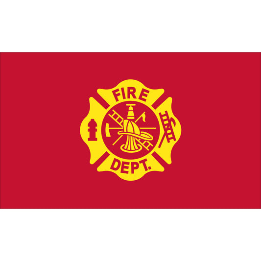 Fire-Department-Flag-Firemen-Flag-Civil-Service-Flags-Flagsource Southeast-Woodstock, GA