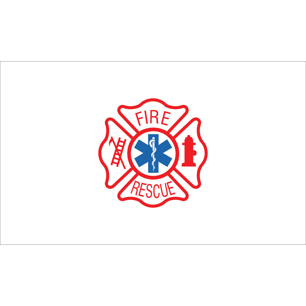 Fire-Department-Flag-Firemen-Flag-Civil-Service-Flags-Flagsource Southeast-Woodstock, GA