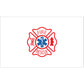 Fire-Department-Flag-Firemen-Flag-Civil-Service-Flags-Flagsource Southeast-Woodstock, GA