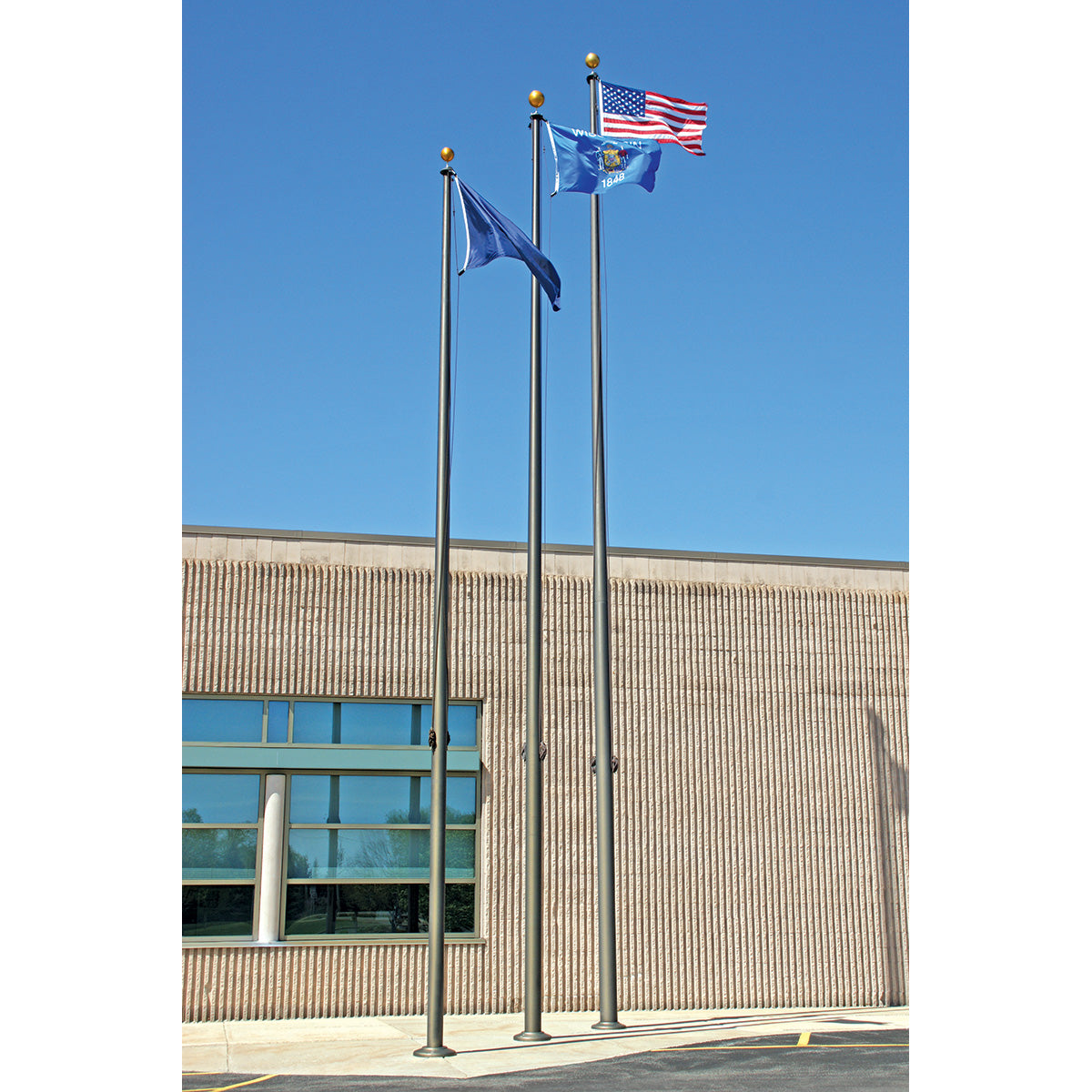 flagpole-architectural-image-picture-Installation