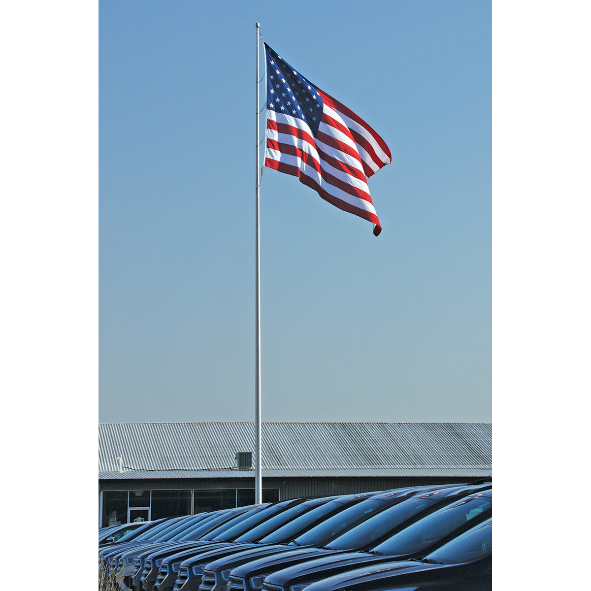 Internal Halyard Aluminum Flagpoles - Secure & Elegant Flag Solutions ...