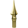 ABS gold styrene flag spear