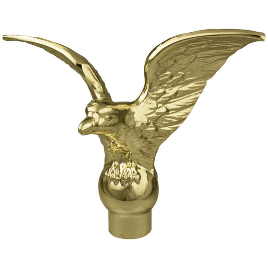 Ornament-metal-flying-eagle-for-flagpoles-Flagsource-Southeast-Woodstock-Ga