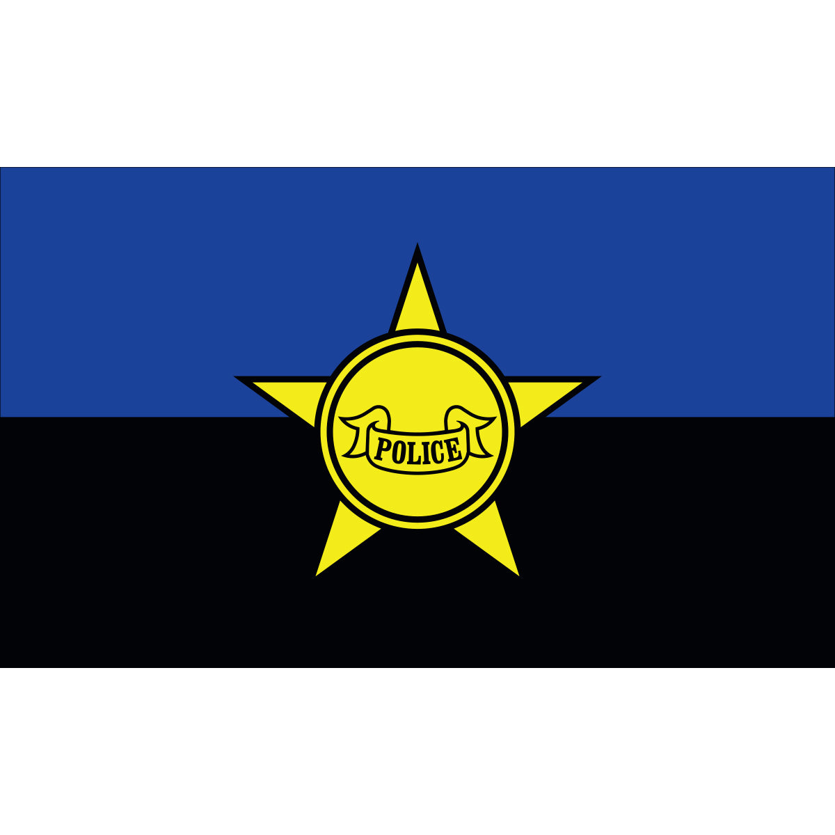 Police-Remembrance-Flag-Police-Flag-Police-Department-Flag-Flagsource-Southeast-Woodstock,GA 