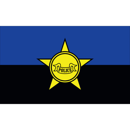 Police-Remembrance-Flag-Police-Flag-Police-Department-Flag-Flagsource-Southeast-Woodstock,GA 