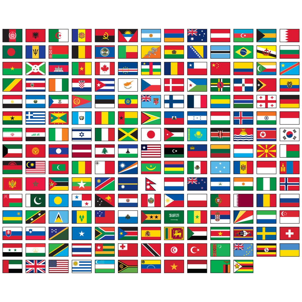 United Nations Flag 2'x3' to 5'x8' Nylon